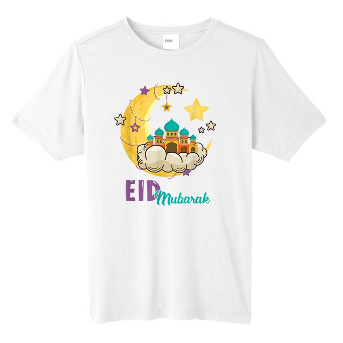 Family Eid Al Fitr Eid Mubarak Tall Fusion ChromaSoft Performance T-Shirt