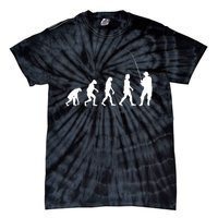 Fisherman Evolution Angler Fishing Tie-Dye T-Shirt