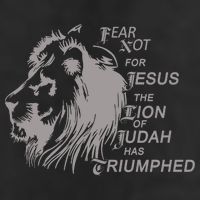 Fear Not For Jesus The Lion Of Judah Has Triumphed Microfiber Hand Towel