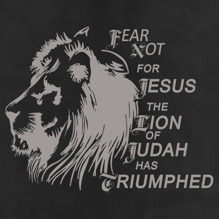 Fear Not For Jesus The Lion Of Judah Has Triumphed Microfiber Hand Towel