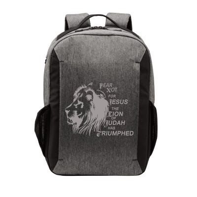 Fear Not For Jesus The Lion Of Judah Has Triumphed Vector Backpack