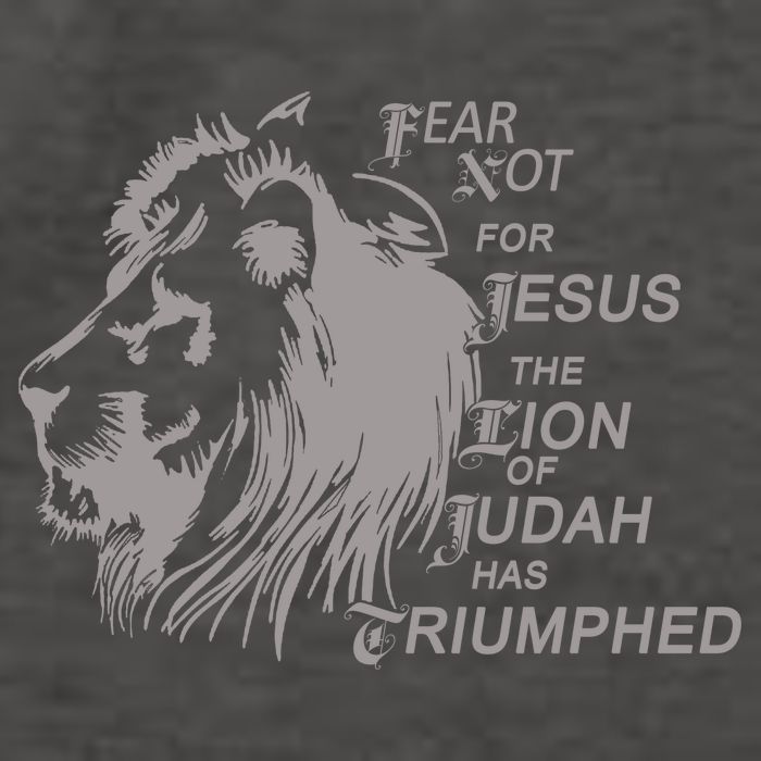 Fear Not For Jesus The Lion Of Judah Has Triumphed Vector Backpack