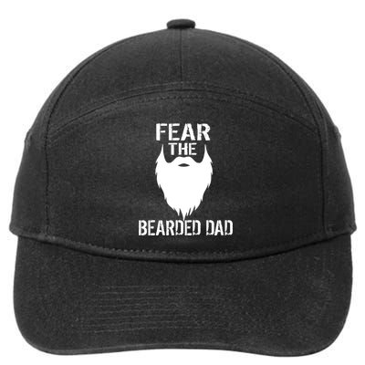 Fear The Bearded Dad 7-Panel Snapback Hat