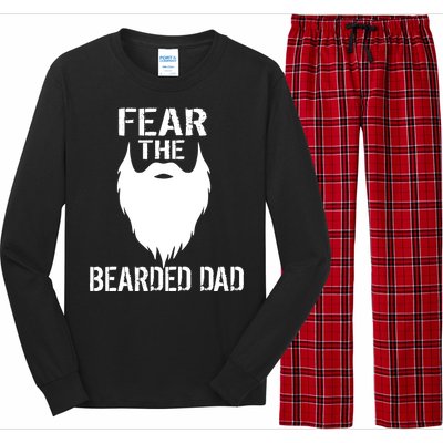 Fear The Bearded Dad Long Sleeve Pajama Set