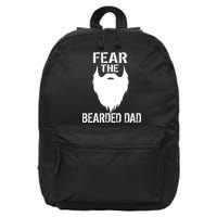 Fear The Bearded Dad 16 in Basic Backpack