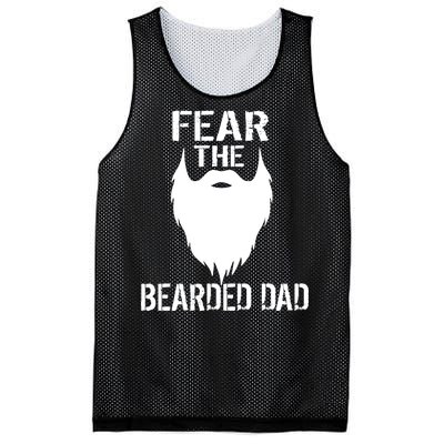 Fear The Bearded Dad Mesh Reversible Basketball Jersey Tank