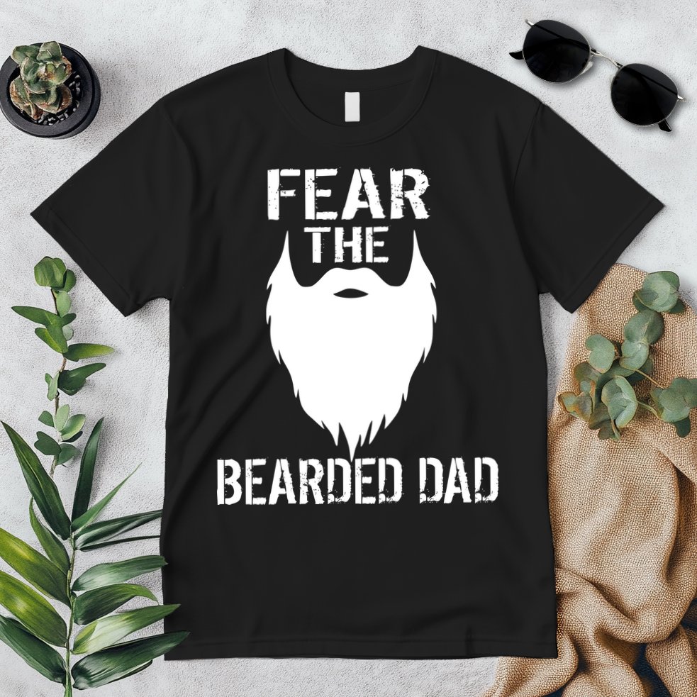 Fear The Bearded Dad Premium T-Shirt