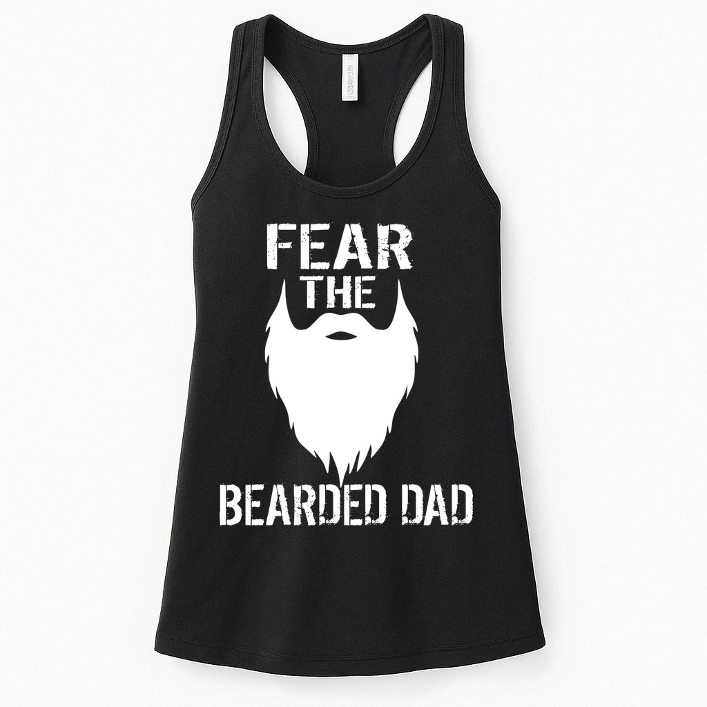 Fear The Bearded Dad Womens Tank Top