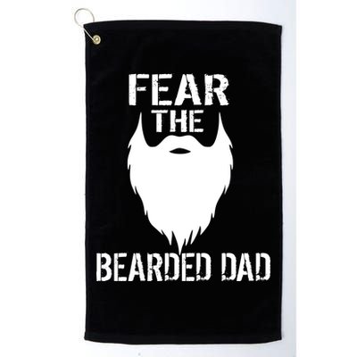 Fear The Bearded Dad Golf Towel