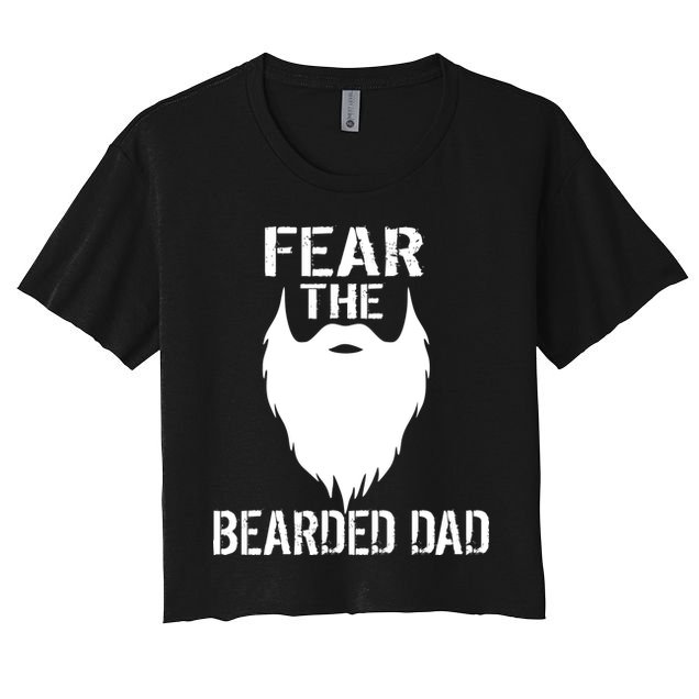 Fear The Bearded Dad Crop Top