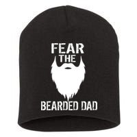 Fear The Bearded Dad Short Acrylic Beanie