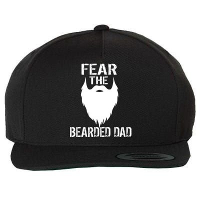 Fear The Bearded Dad Wool Snapback Cap