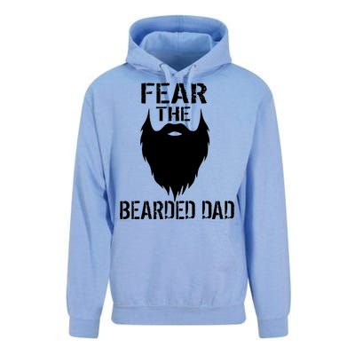 Fear The Bearded Dad Unisex Surf Hoodie