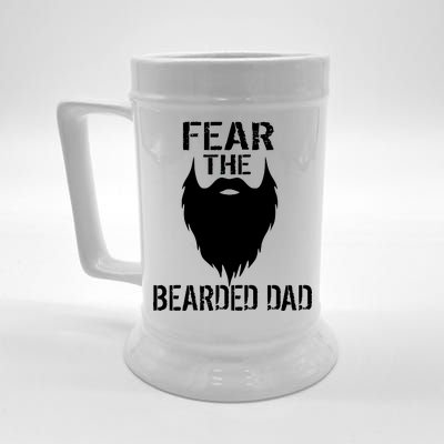 Fear The Bearded Dad Beer Stein