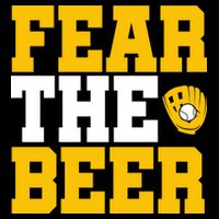 Fear The Beer Milwaukee Baseball Cooling Performance Crew T-Shirt
