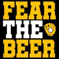 Fear The Beer Milwaukee Baseball 16 in Basic Backpack