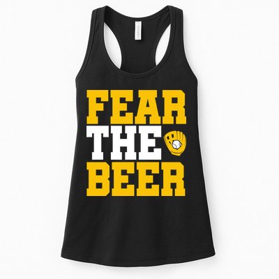 Fear The Beer Milwaukee Baseball Womens Tank Top