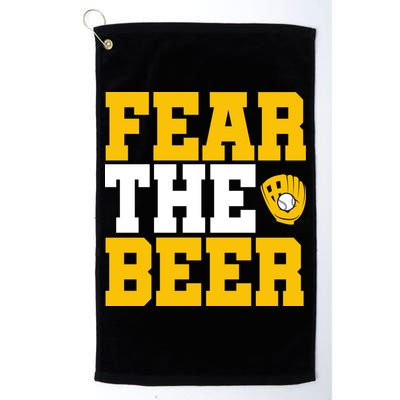 Fear The Beer Milwaukee Baseball Golf Towel