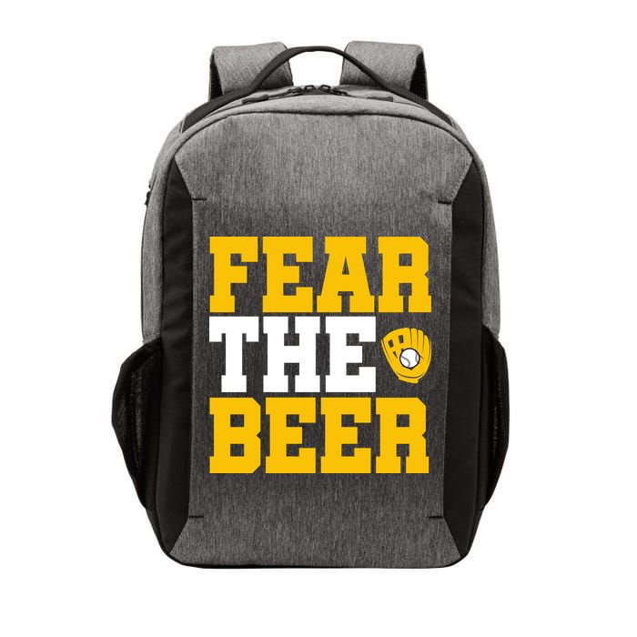 Fear The Beer Milwaukee Baseball Vector Backpack