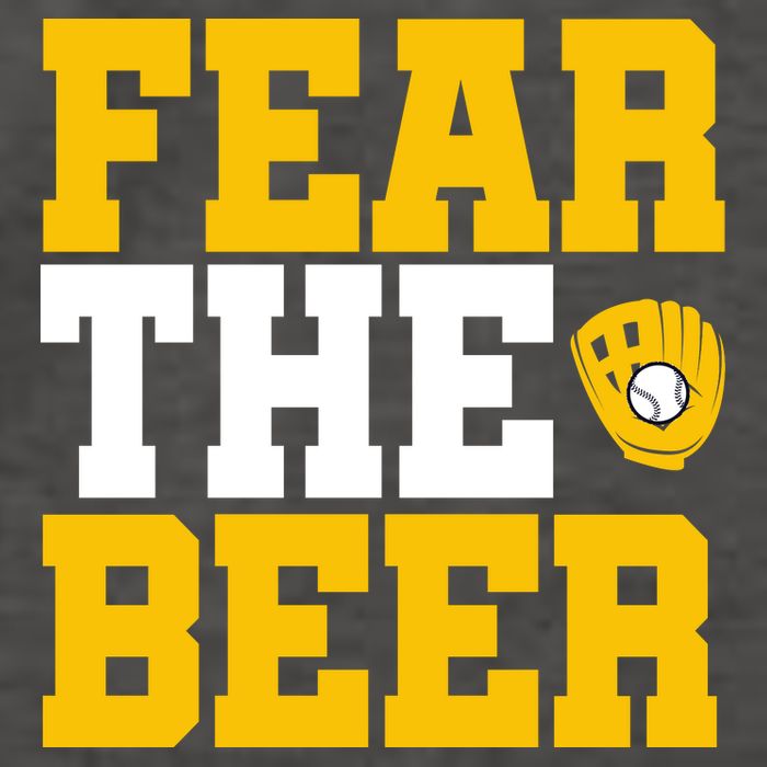 Fear The Beer Milwaukee Baseball Vector Backpack