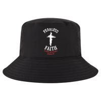 Fearless Faith Be Strong And Courageous Cool Comfort Performance Bucket Hat
