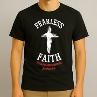 Fearless Faith Be Strong And Courageous T-Shirt
