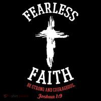 Fearless Faith Be Strong And Courageous Premium T-Shirt