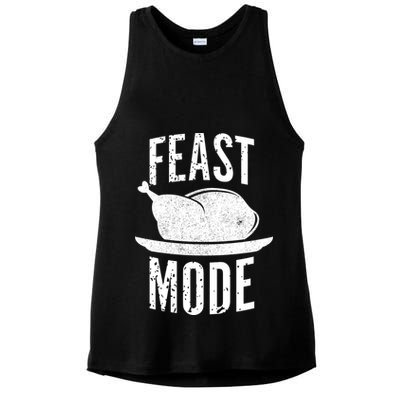 Feast Mode Ladies PosiCharge Tri-Blend Wicking Tank