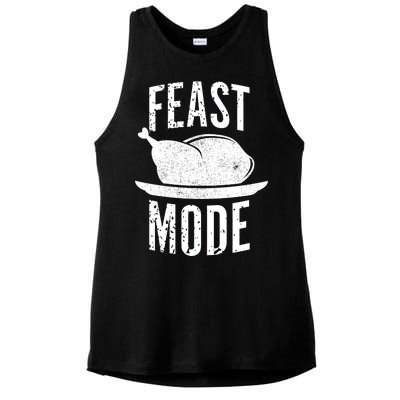 Feast Mode Ladies PosiCharge Tri-Blend Wicking Tank