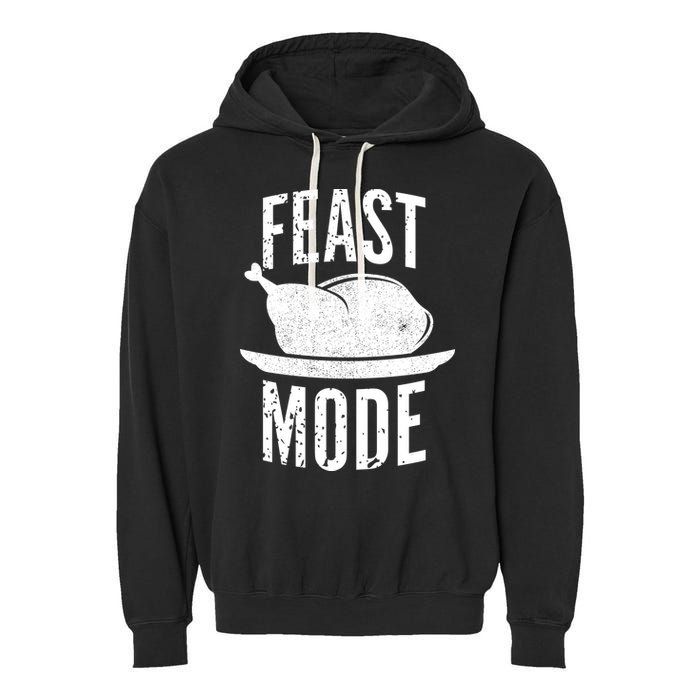 Feast Mode Garment-Dyed Fleece Hoodie