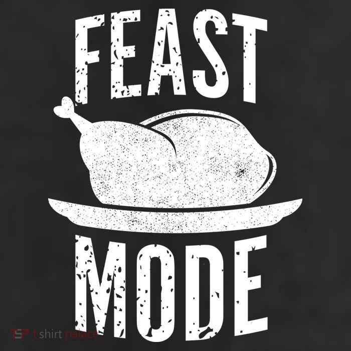 Feast Mode 11oz C Handle Ceramic Mug
