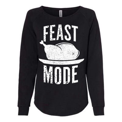 Feast Mode Womens California Wash Sweatshirt