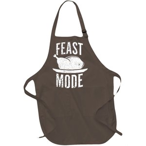 Feast Mode Full-Length Apron With Pockets