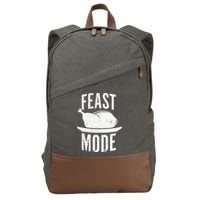 Feast Mode Cotton Canvas Backpack