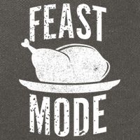 Feast Mode Cotton Canvas Backpack