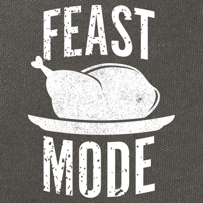Feast Mode Cotton Canvas Backpack