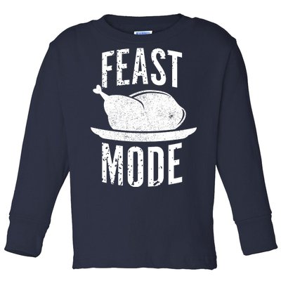 Feast Mode Toddler Long Sleeve Shirt