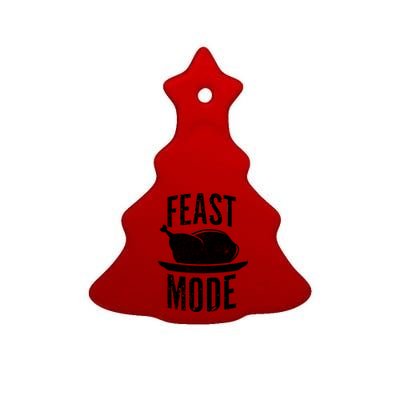 Feast Mode Ceramic Tree Ornament