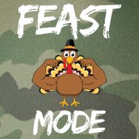 Feast Mode Thanksgiving Turkey Biceps Legacy Tie Dye Trucker Hat