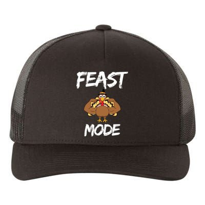 Feast Mode Thanksgiving Turkey Biceps Yupoong Adult 5-Panel Trucker Hat