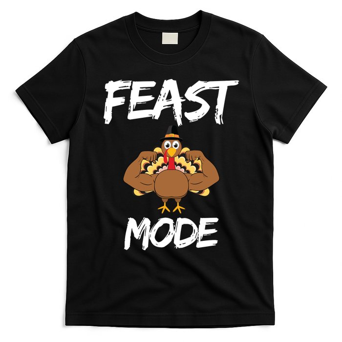 Feast Mode Thanksgiving Turkey Biceps T-Shirt