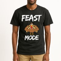 Feast Mode Thanksgiving Turkey Biceps Tall T-Shirt