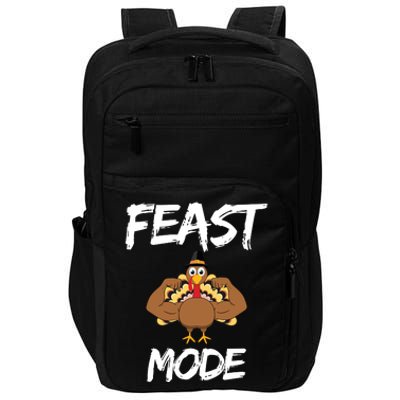 Feast Mode Thanksgiving Turkey Biceps Impact Tech Backpack