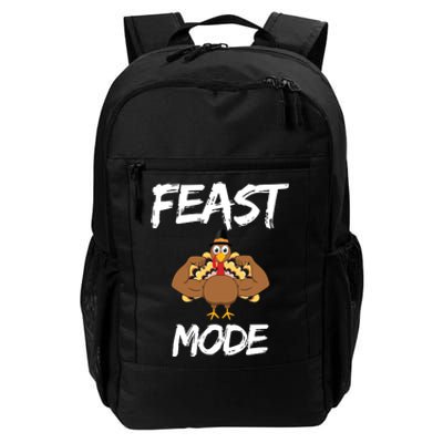 Feast Mode Thanksgiving Turkey Biceps Daily Commute Backpack