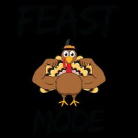Feast Mode Thanksgiving Turkey Biceps Mug