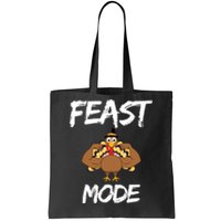 Feast Mode Thanksgiving Turkey Biceps Tote Bag