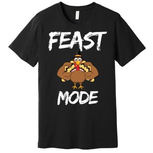 Feast Mode Thanksgiving Turkey Biceps Premium T-Shirt