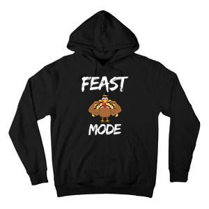 Feast Mode Thanksgiving Turkey Biceps Tall Hoodie