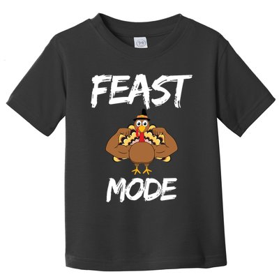Feast Mode Thanksgiving Turkey Biceps Toddler T-Shirt