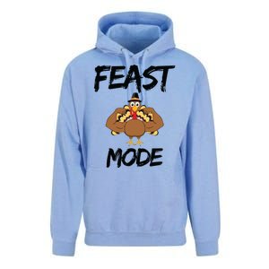 Feast Mode Thanksgiving Turkey Biceps Unisex Surf Hoodie